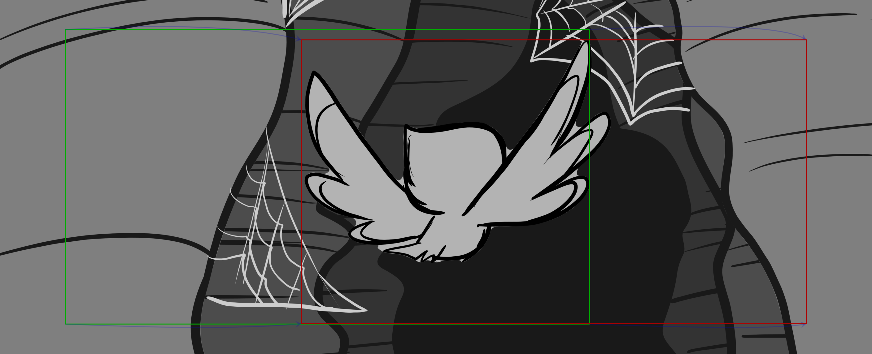 Venom Wars — Escena 17, panel 2, storyboard by Melissa Ballesteros